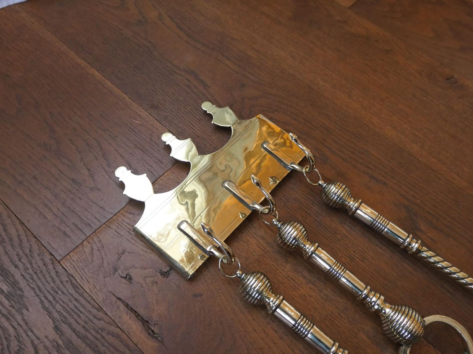Antique English Fireplace Tools Or Fire Tools, 19th Century photo 576.0
