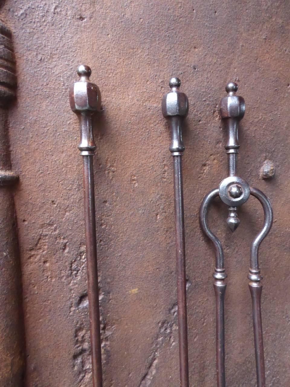 Victorian Fireplace Tool Set Or Fire Tools, 19th Century photo buy