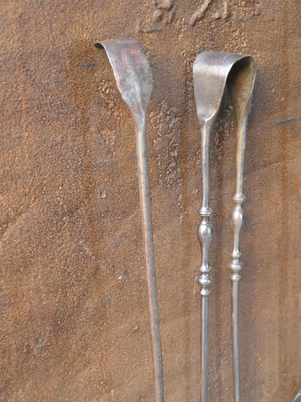 18th Century Louis XV Iron Fireplace Tools photo Home Fixtures