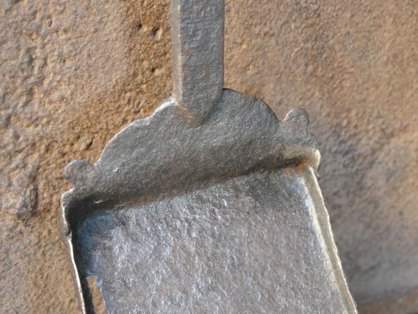 photo furniture 18th Century Louis XV Iron Fireplace Tools