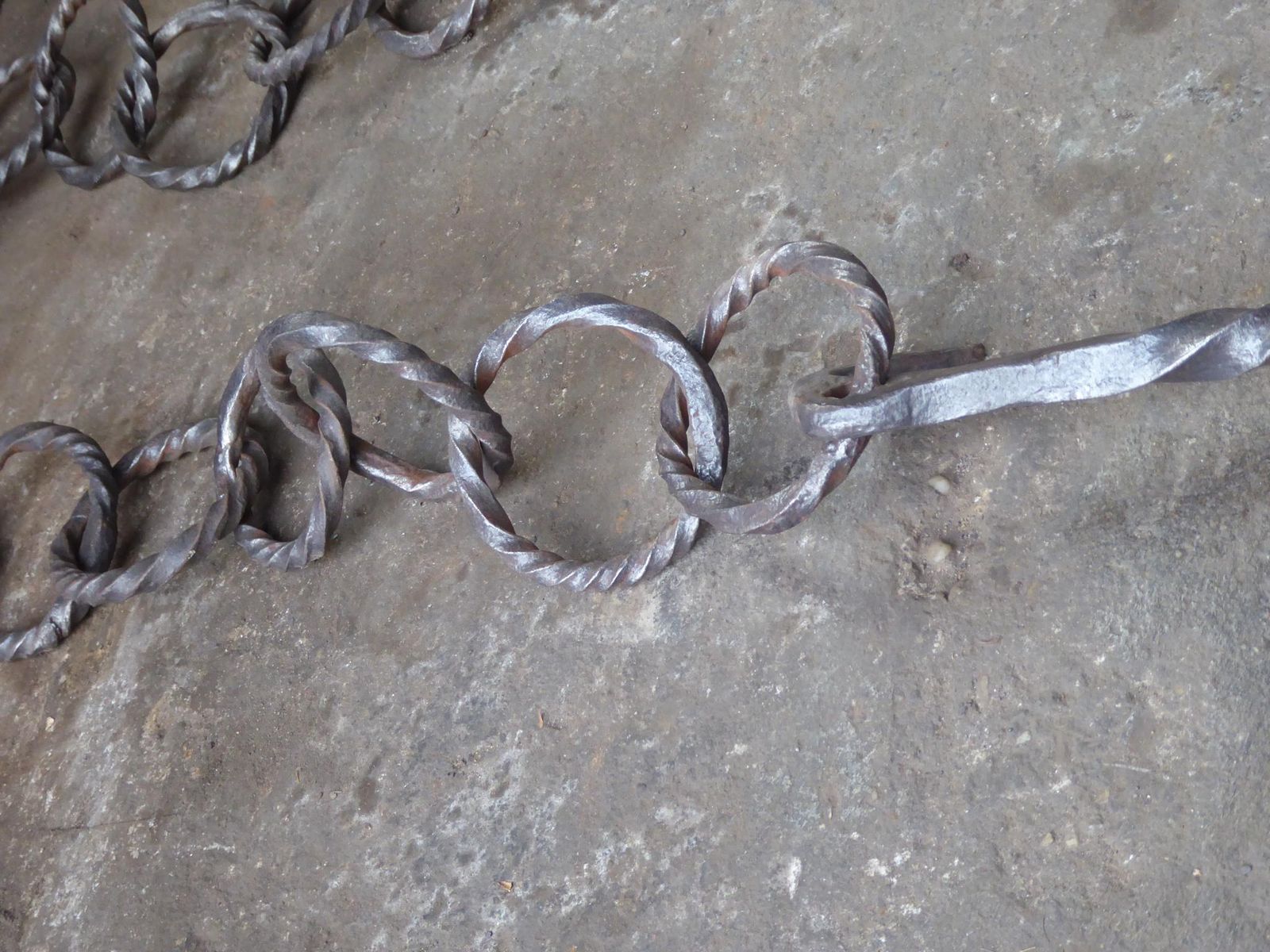 Large 17th Century French Fireplace Trammel Or Hanger photo vinterior
