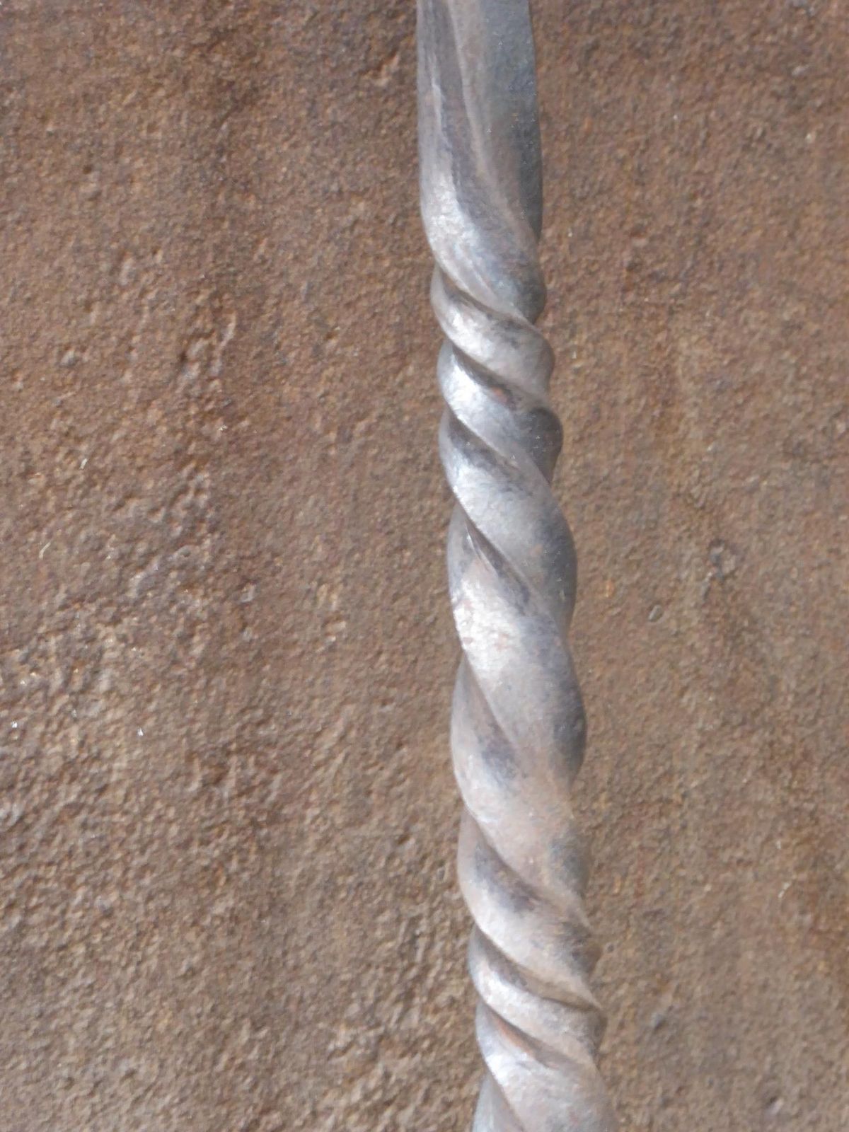 photo for sale Large 17th Century French Fireplace Trammel Or Hanger