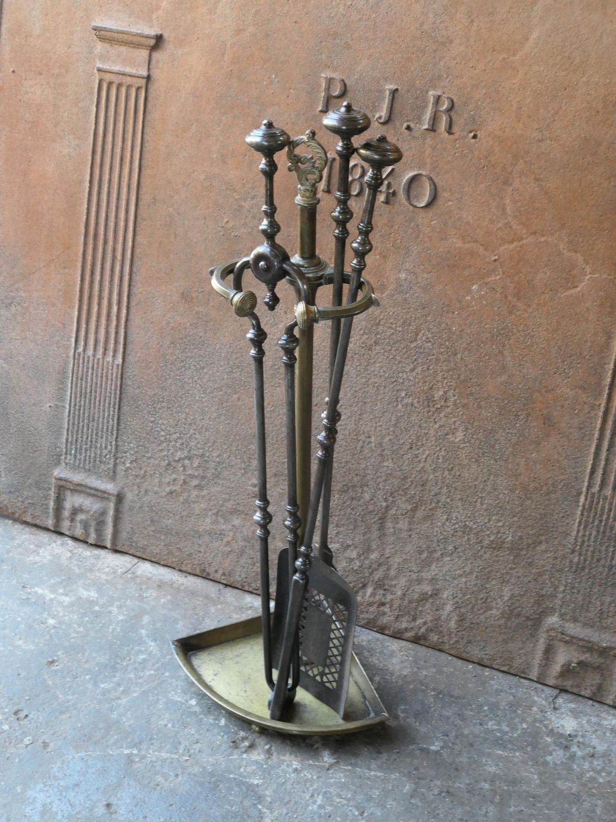 18th   19th C. English Georgian Fireplace Poker Set photo buy