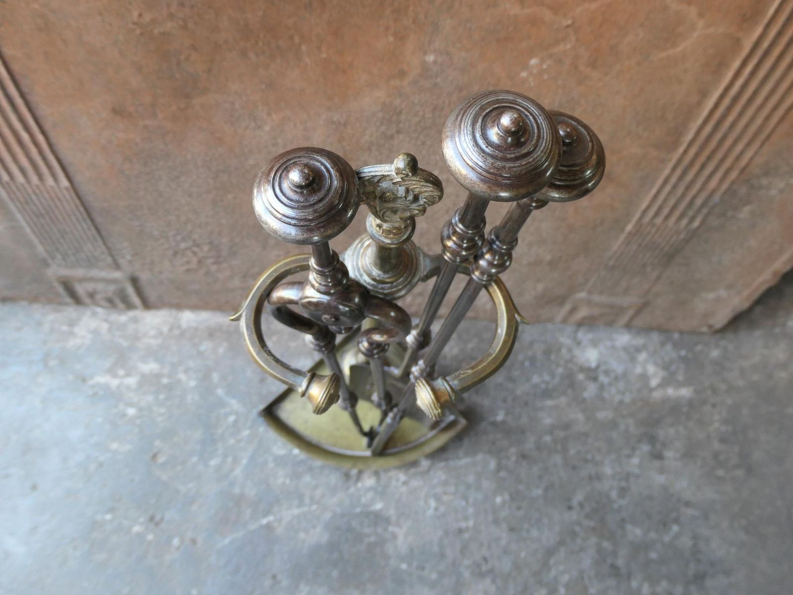photo furniture 18th   19th C. English Georgian Fireplace Poker Set