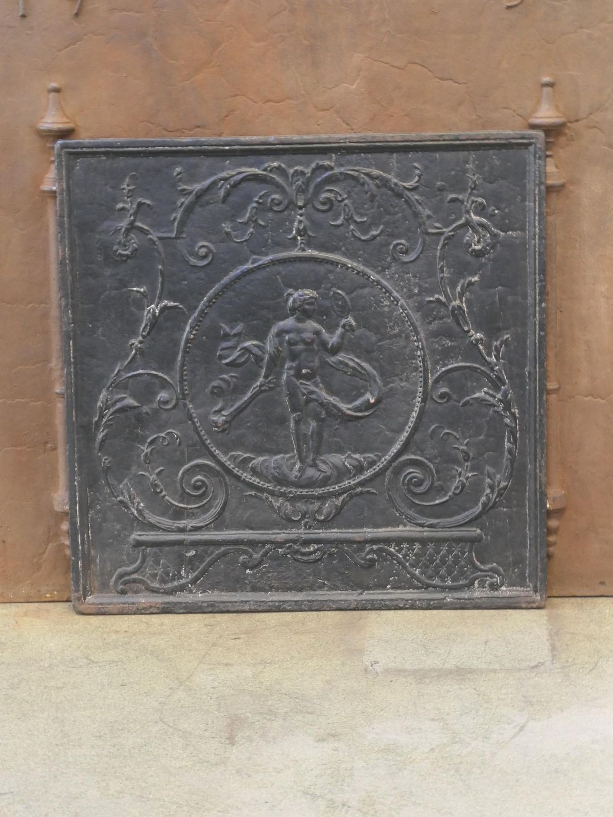18th  19th Century French Neoclassical Period 'Venus' Fireback / Backsplash photo for sale