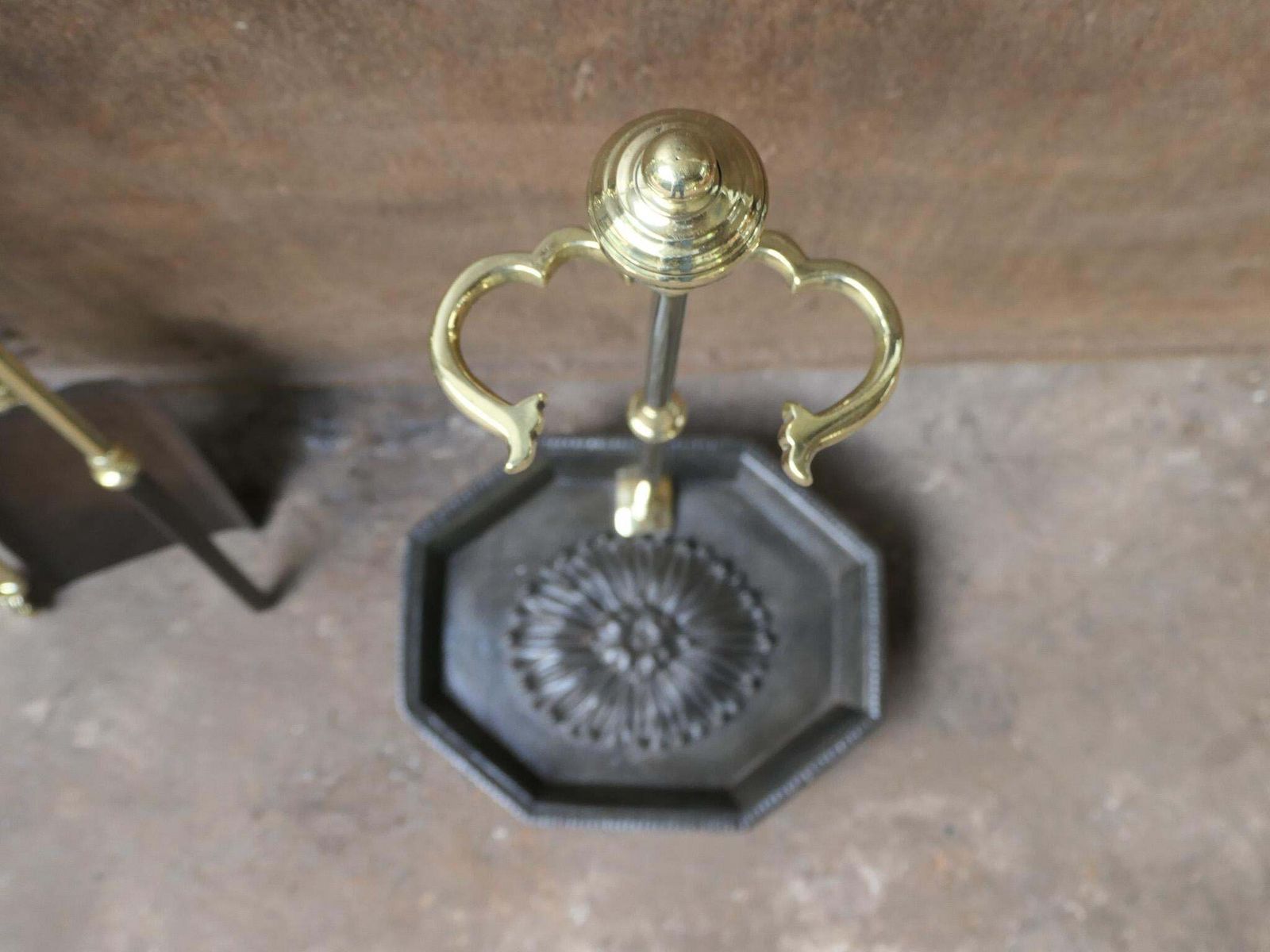 photo for sale English Victorian Fireplace Tools Or Companion Set, 19th Century