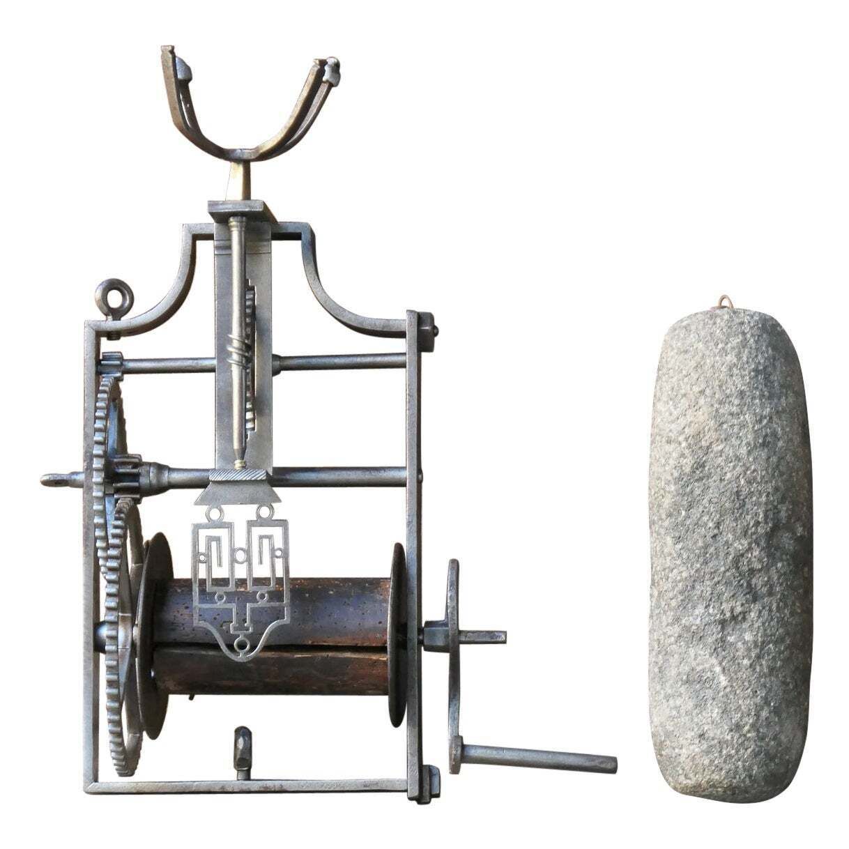 18th Century French Napoleon III Weight Driven Spit Jack