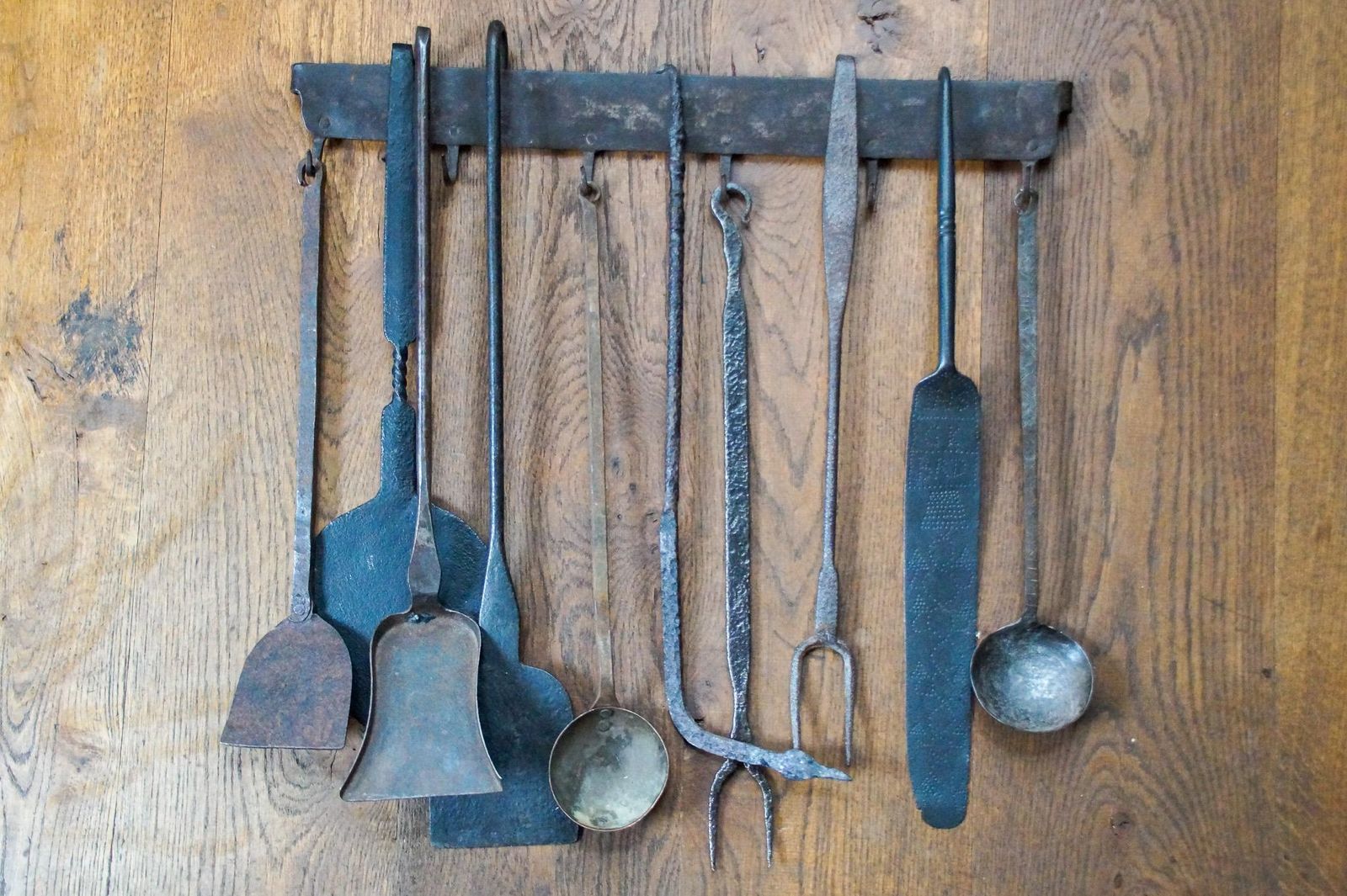 Antique Dutch Fireplace Tools Or Fire Tools, 18th/19th Century photo 1258.0