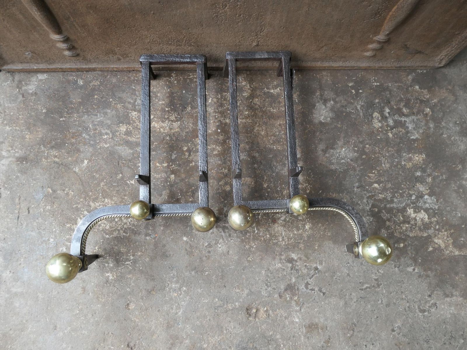photo buy 19th Century Dutch Victorian Fireplace Grate Or Fire Basket