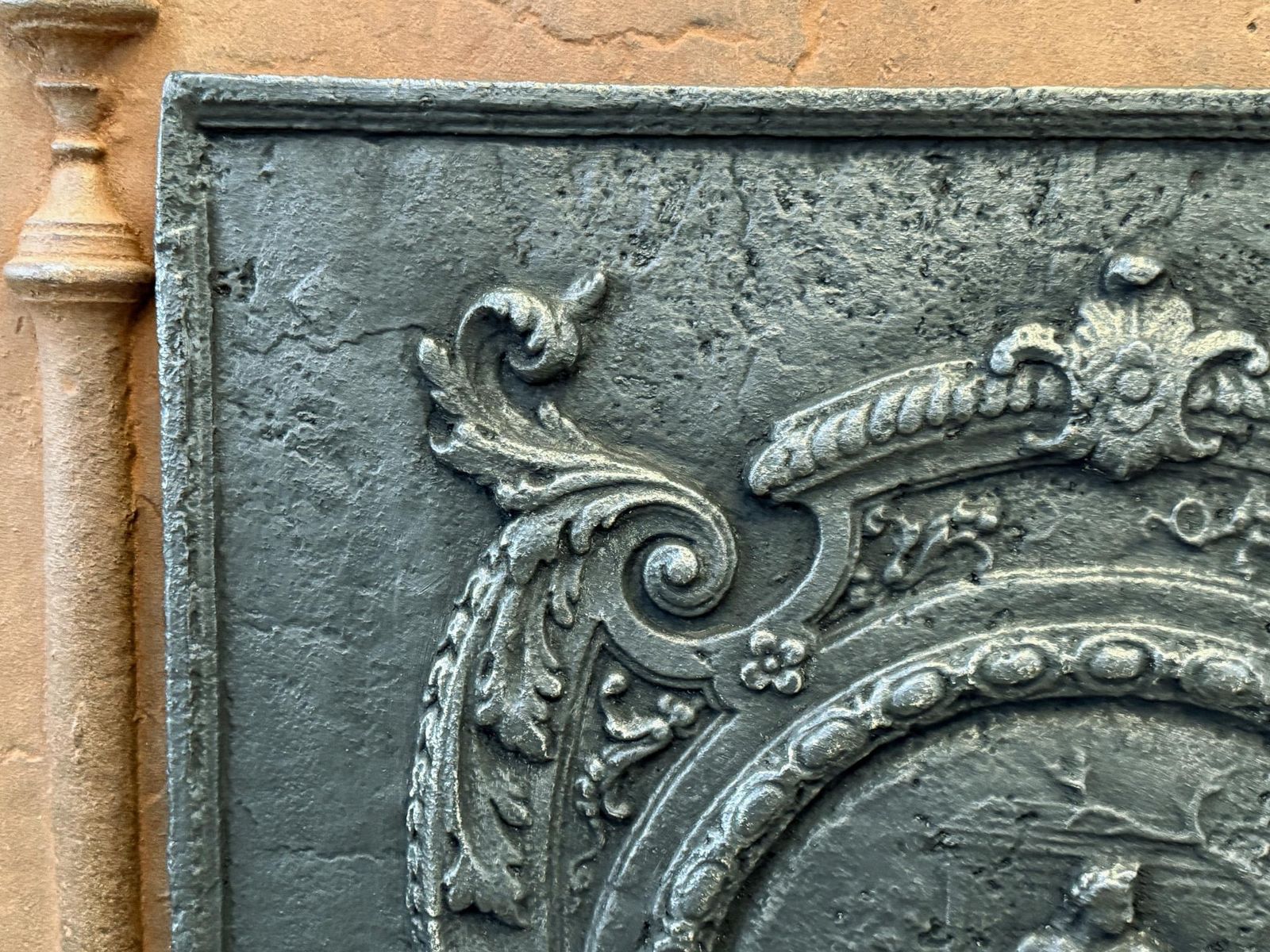 French Neoclassical Period Fireback / Backsplash, Late 18th   Early 19 Century photo buy