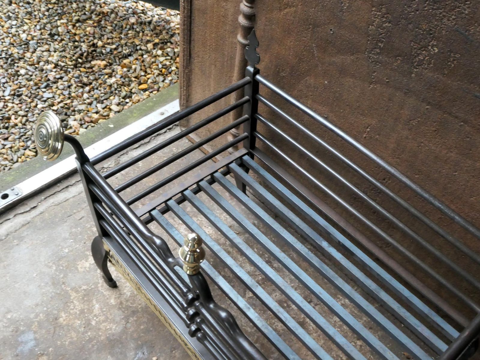 photo vinterior Unique 18th Century Dutch Georgian Fireplace Grate Or Fire Grate