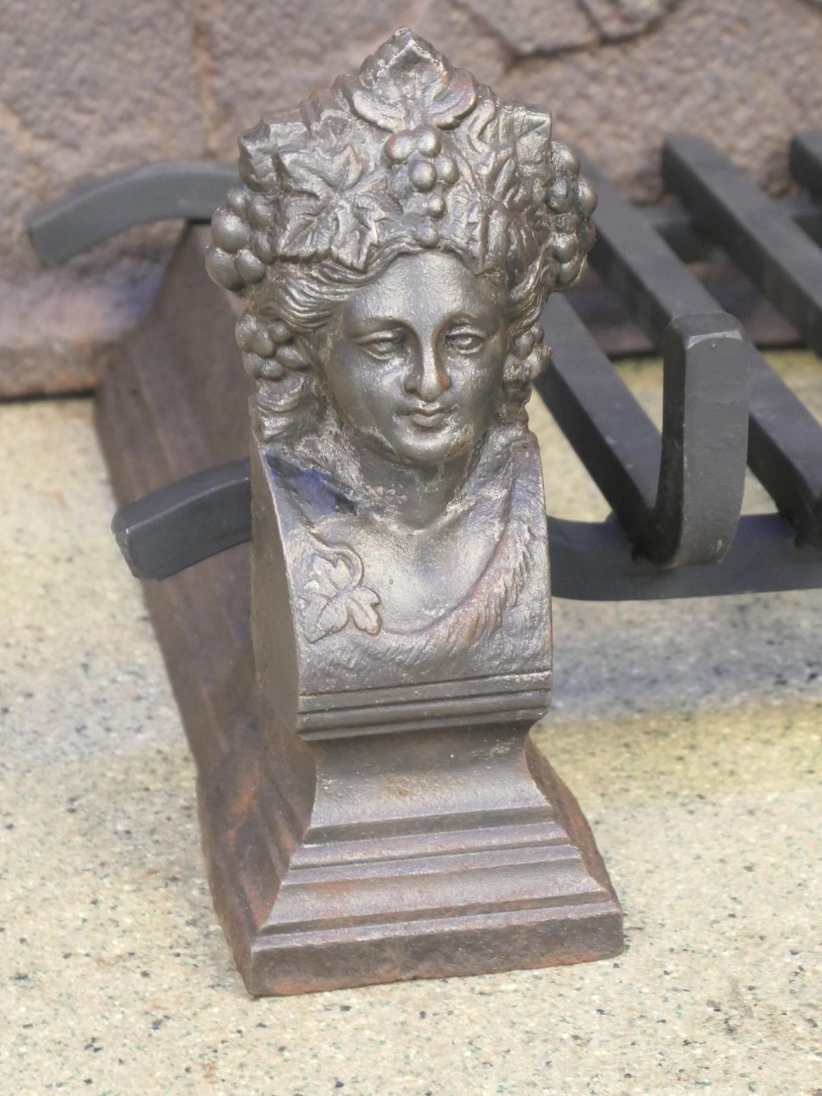 French Napoleon III Period Fireplace Log Grate photo 33706.0