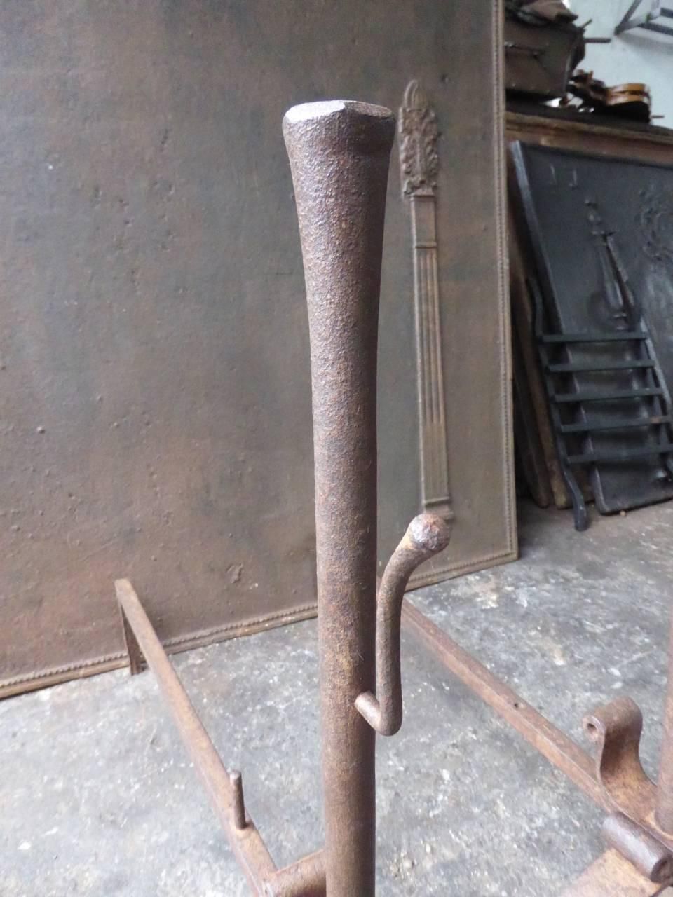 19th Century, French Firedogs Or Andirons photo furniture