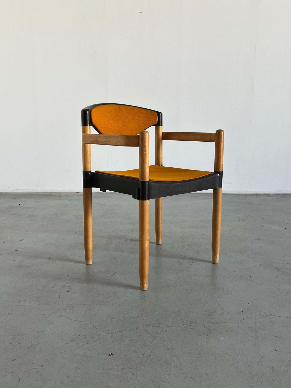 1 Of 19 Vintage Stackable "Strax" Armchairs By Hartmut Lohmeyer For Casala, 80s photo vintage