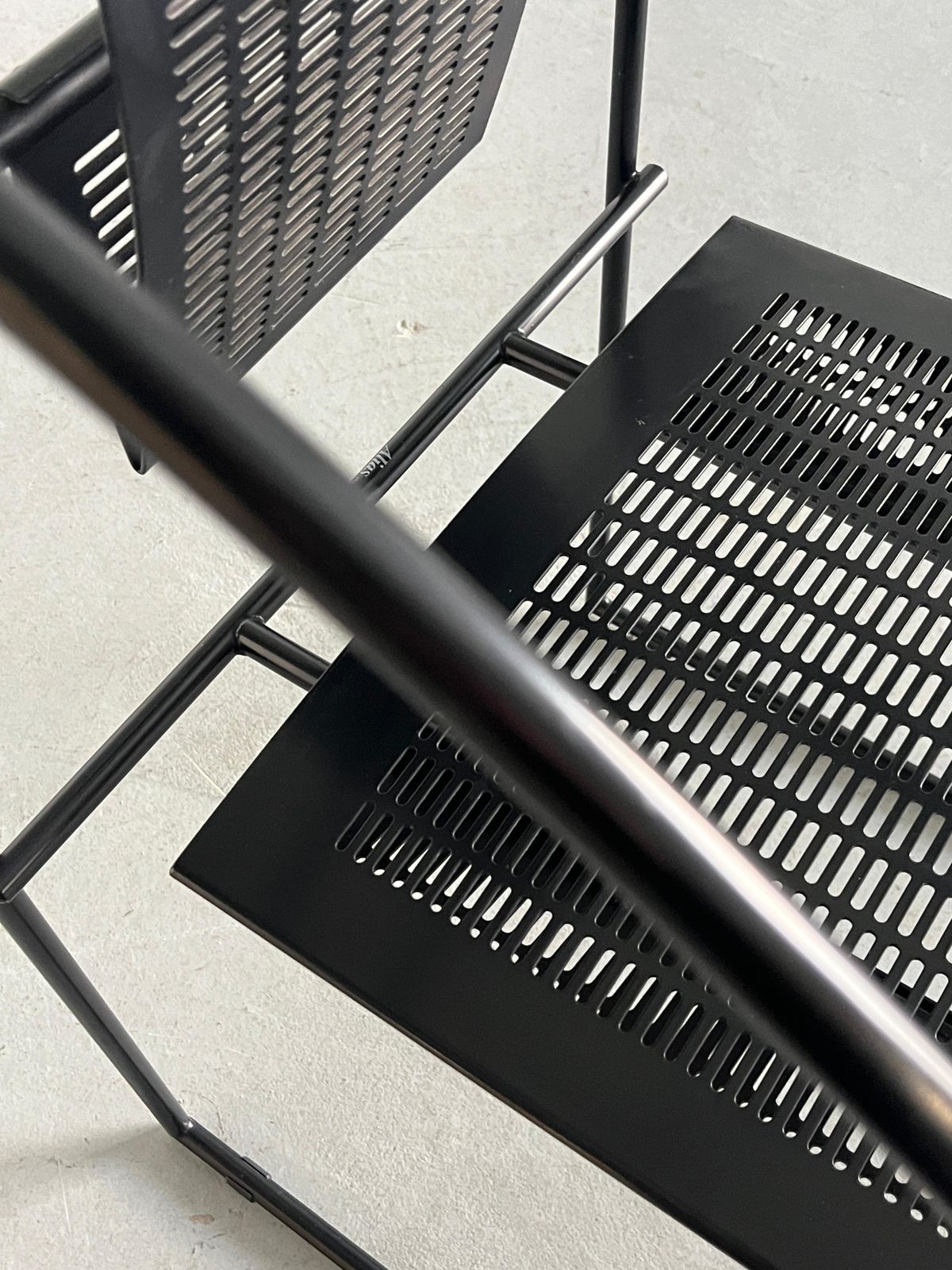 photo furniture Vintage Postmodern 'Quinta' Armchair By Mario Botta For Alias, 1980s Italy