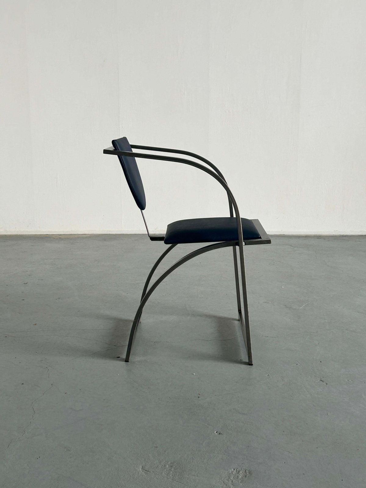 Memphis Design Postmodern Geometrical 'Cosinus' Chair By Kff, 80s Germany photo Furniture