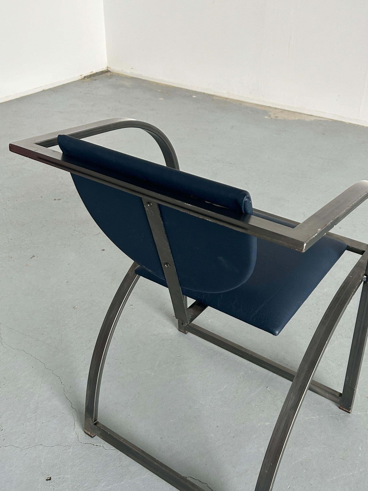 Memphis Design Postmodern Geometrical 'Cosinus' Chair By Kff, 80s Germany photo buy