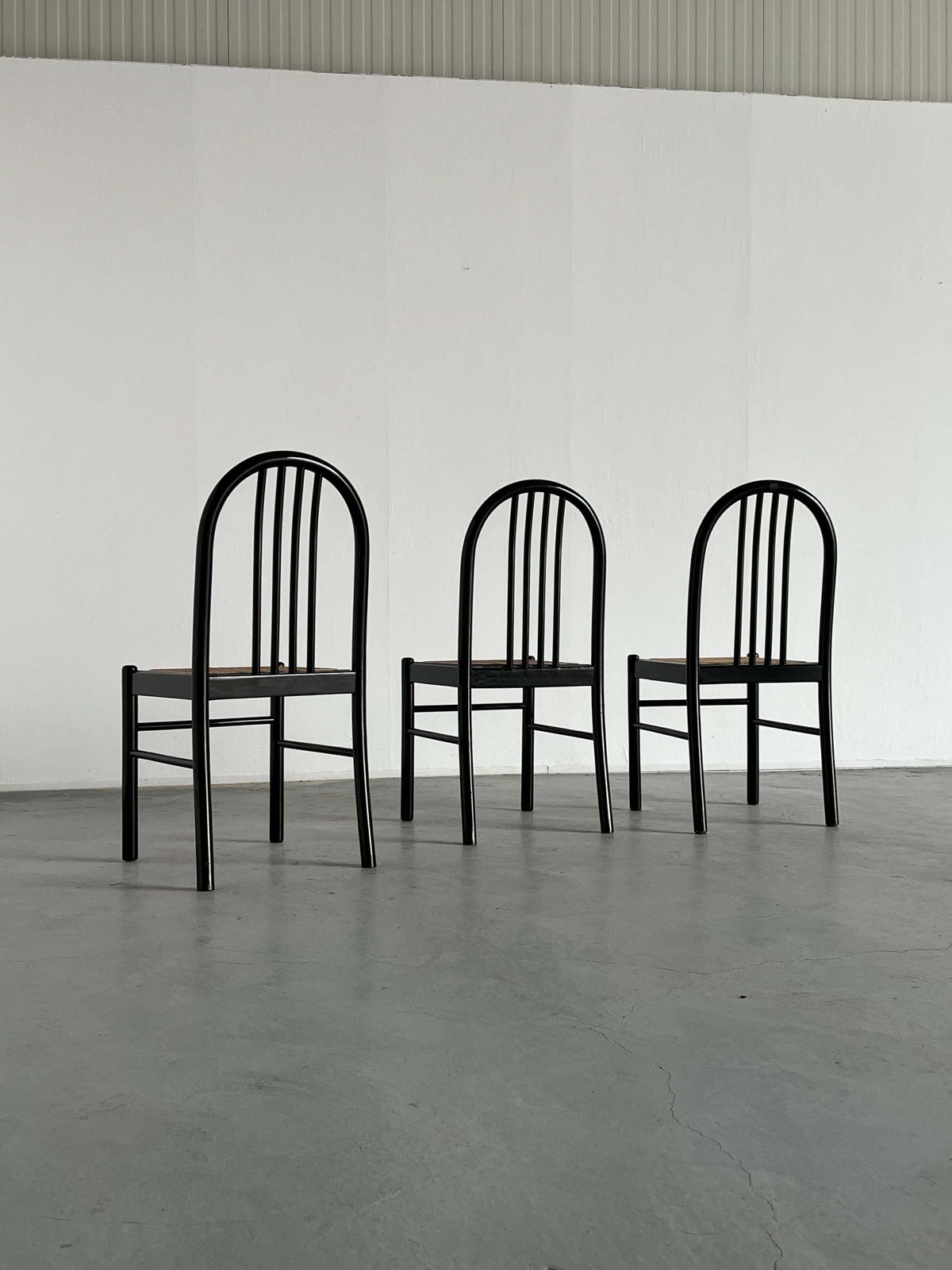 1 Of 30 Vintage Italian Mid Century Modern Bentwood Bistro Chairs, 1970s Italy photo Furniture