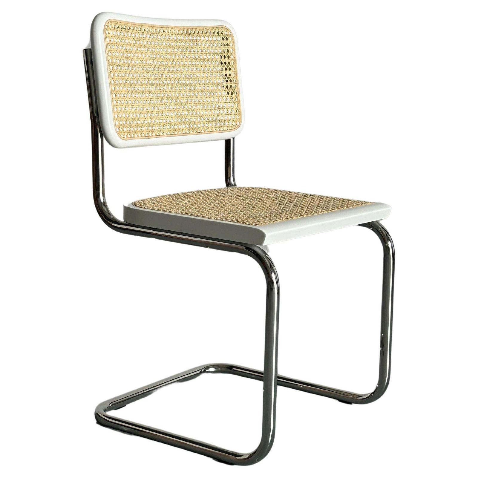 1 Of 12 Vintage Cesca Mid Century Cantilever Chair, Marcel Breuer B32 Design