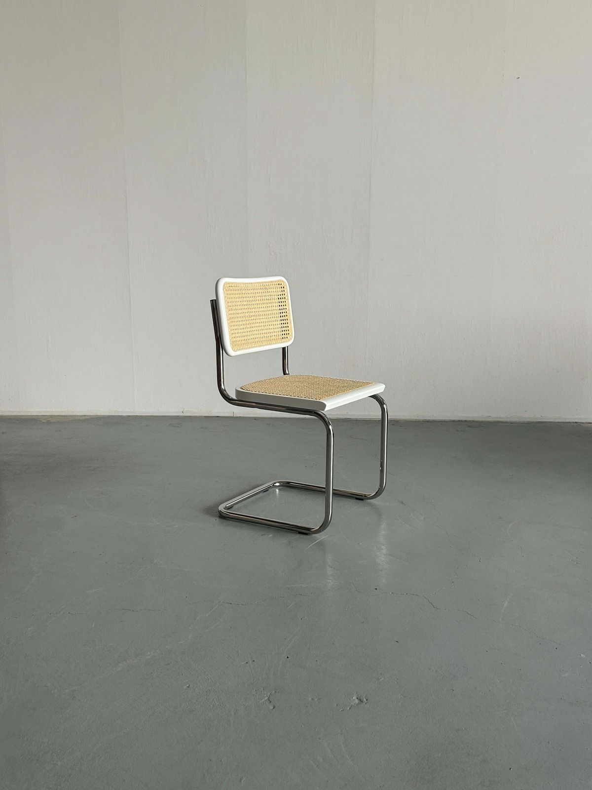 1 Of 12 Vintage Cesca Mid Century Cantilever Chair, Marcel Breuer B32 Design photo furniture