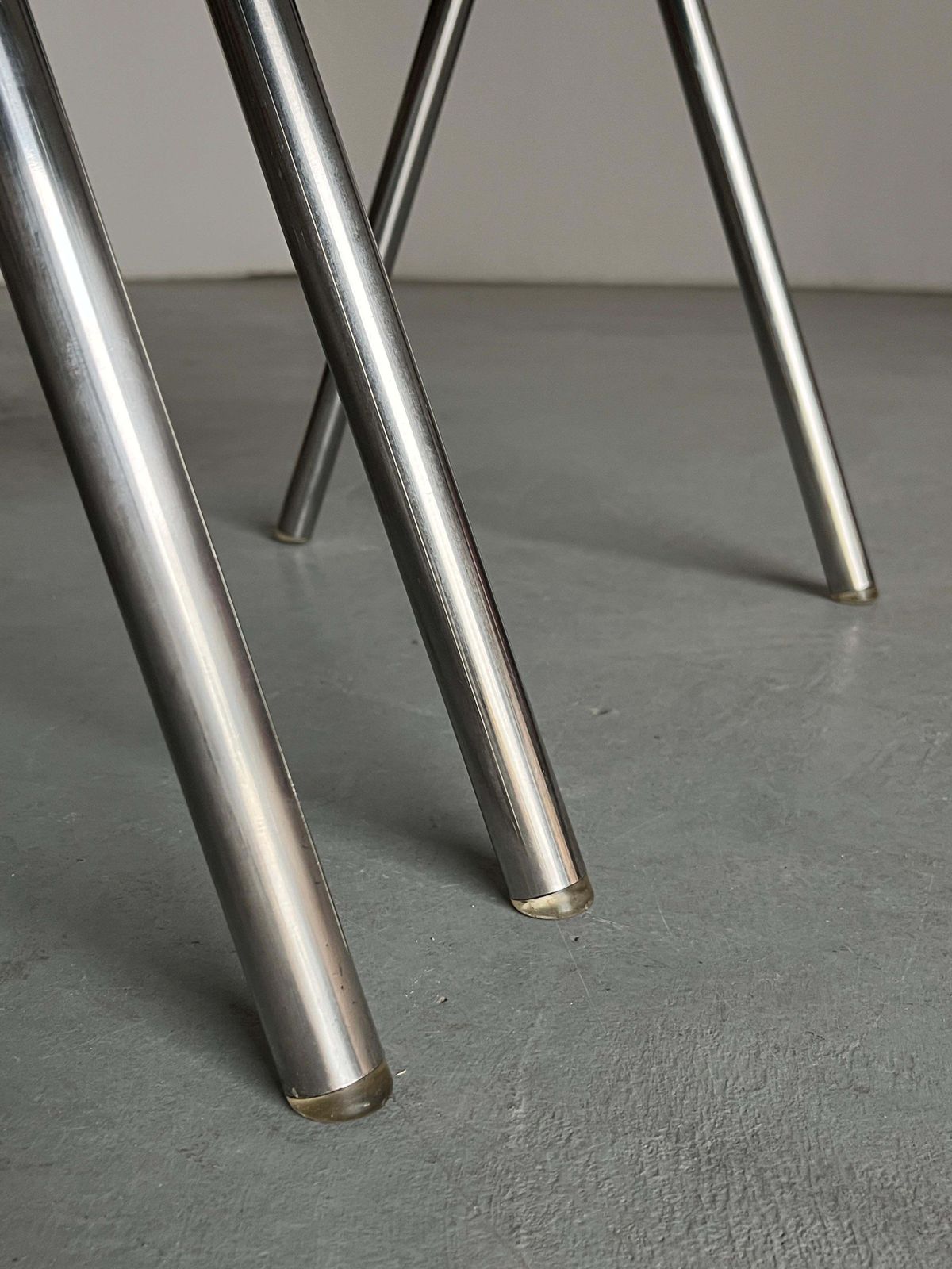 photo furniture Pair Of Vintage Mid Century 'Santina' Dining Chairs By Carlo Santi For Zanotta