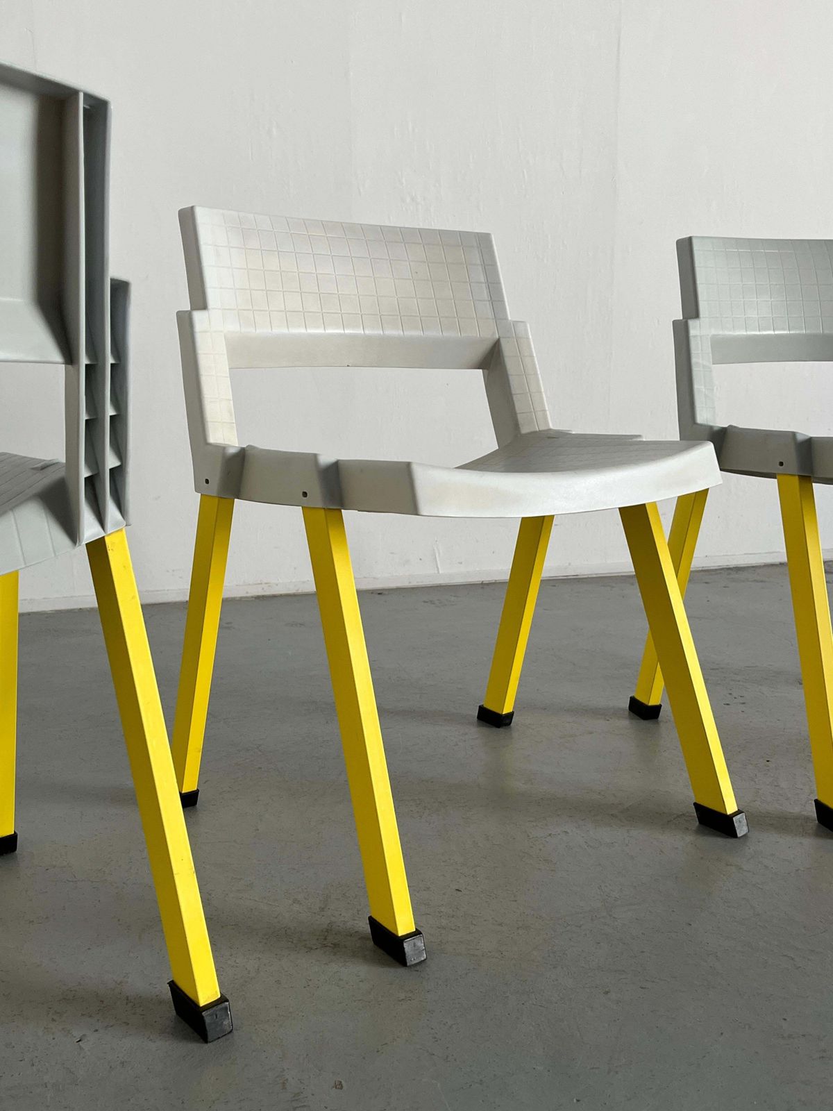 photo furniture Set Of 4 Postmodern 'City' Chairs By Paolo Orlandini And Roberto Lucci For Lamm