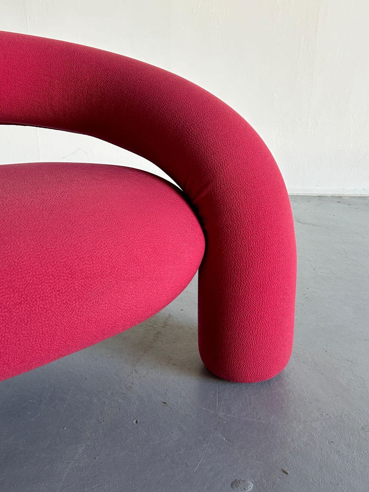 photo vinterior Sculptural Tube Sofa By Anna & Carlo Bartoli For Rossi Di Albizzate, 1990s Italy