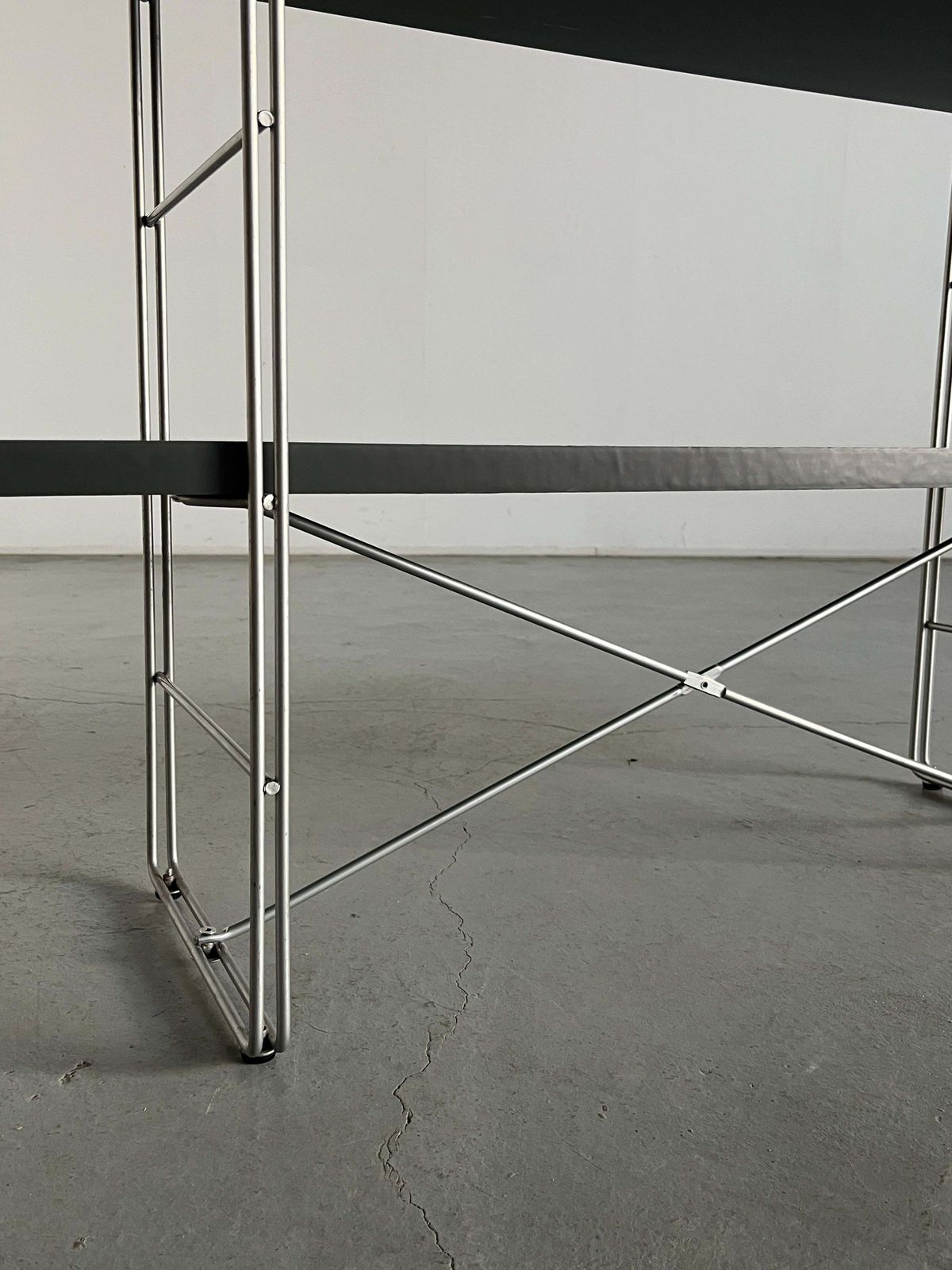 Vintage Ikea 'Enetri' Shelf By Niels Gammelgaard For Ikea, 1980s String Shelving photo vintage