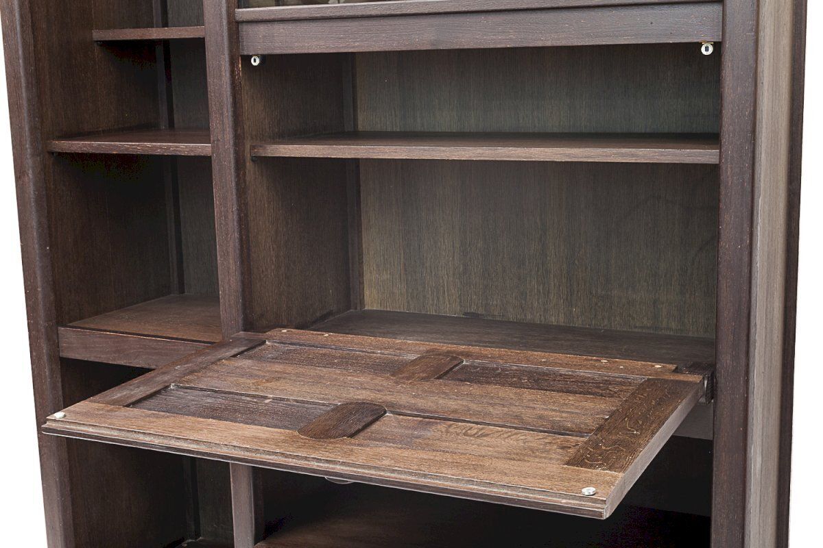 photo vinterior Guillerme And Chambron Glass Cabinet
