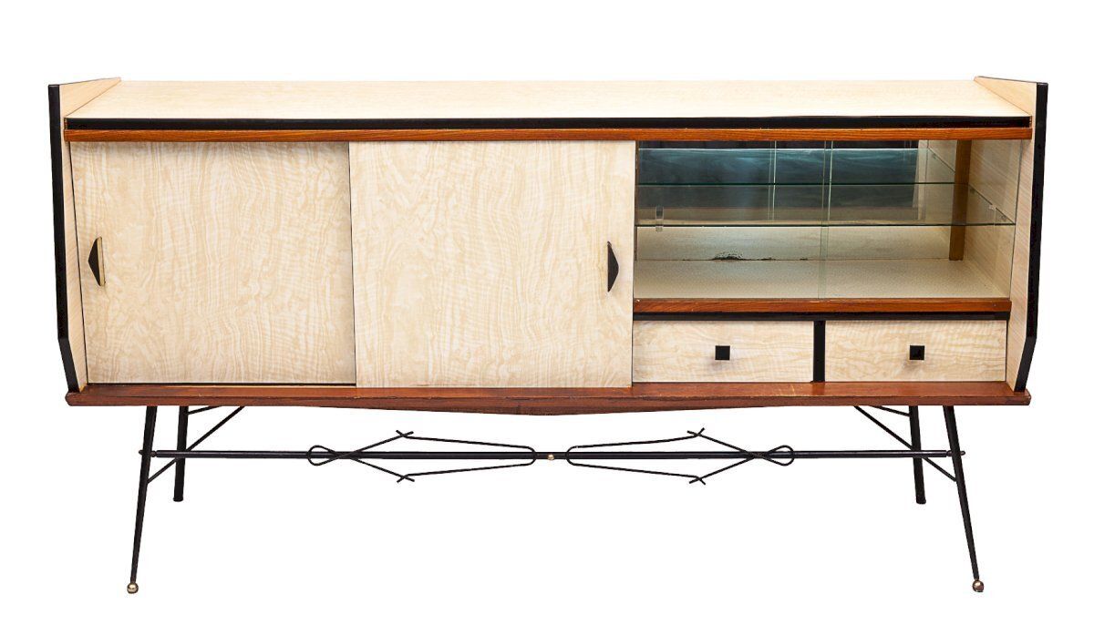 photo furniture Modern Formica Sideboard, 1950s