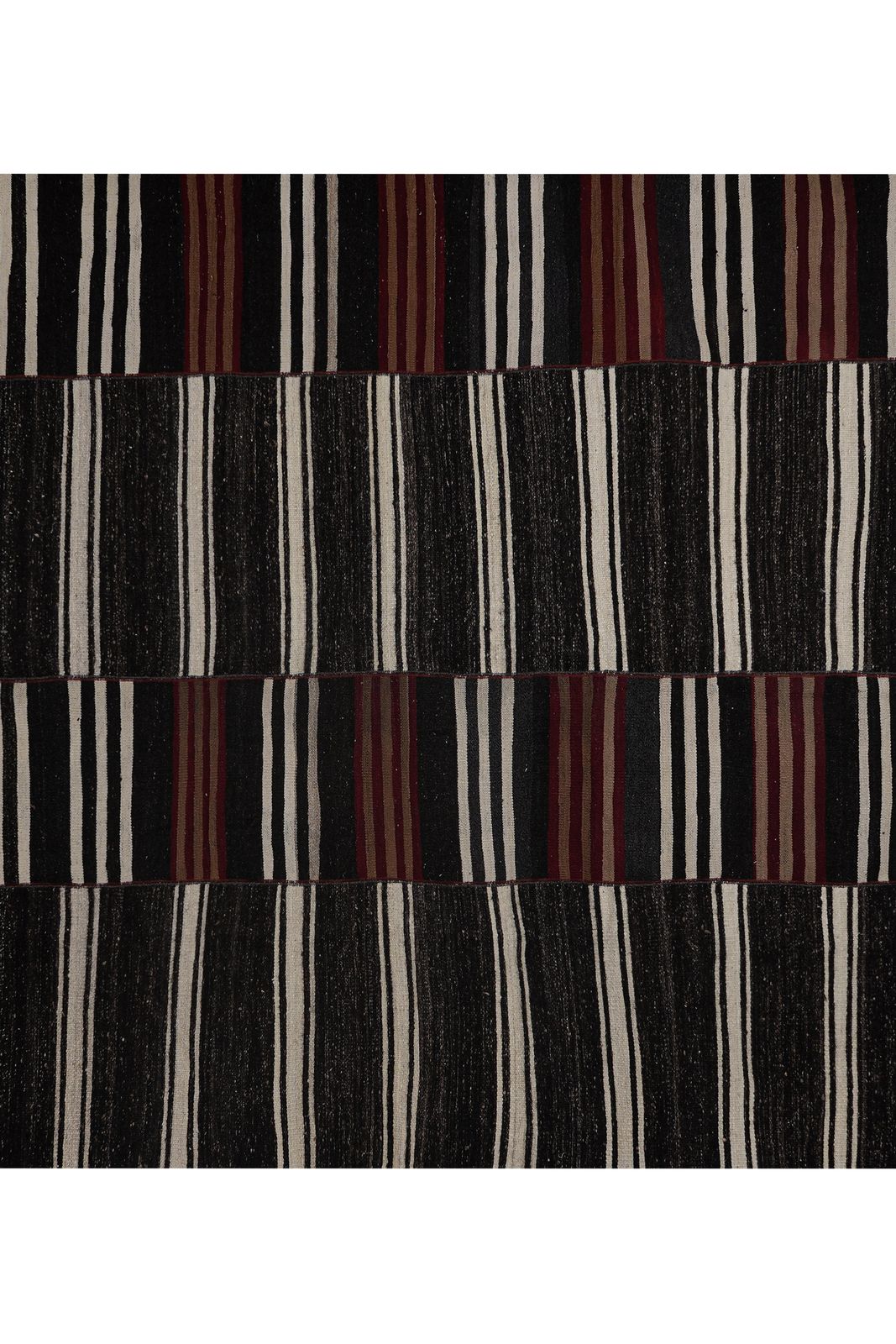 1960s Mid 20th Century Large Anatolian Kilim 8'2'' X 9'8'' photo Textiles