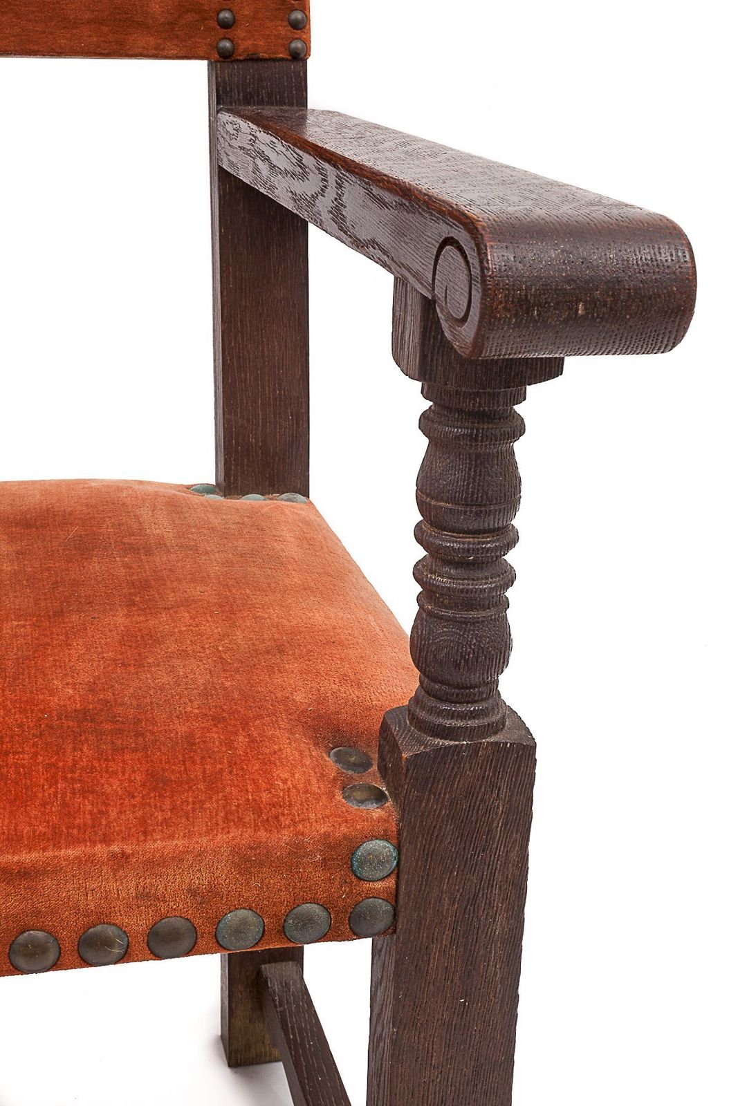 photo furniture Ceremonial Armchair In Palm Wood, 1920