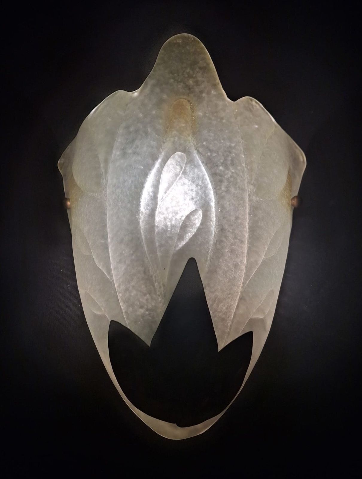 photo furniture Pair Of Deco Leaf Sconces