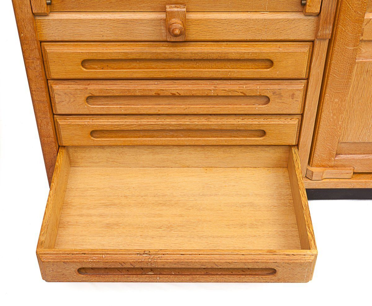 Pair Of Guillerme And Chambron Cabinets photo vintage