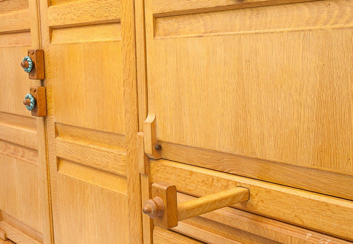 Furniture Pair Of Guillerme And Chambron Cabinets photo
