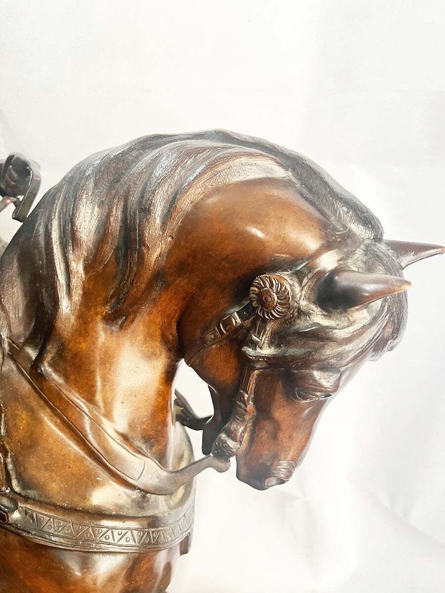 James Hunt (19th   20th Century)   William I Of Orange On Horseback   Top Antiques photo 2300.0