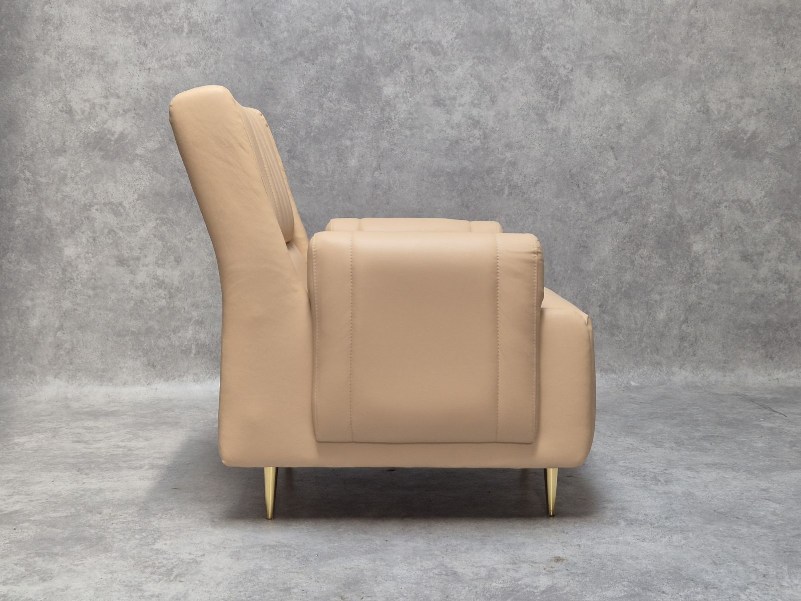 Armchair Sew Genuine Leather