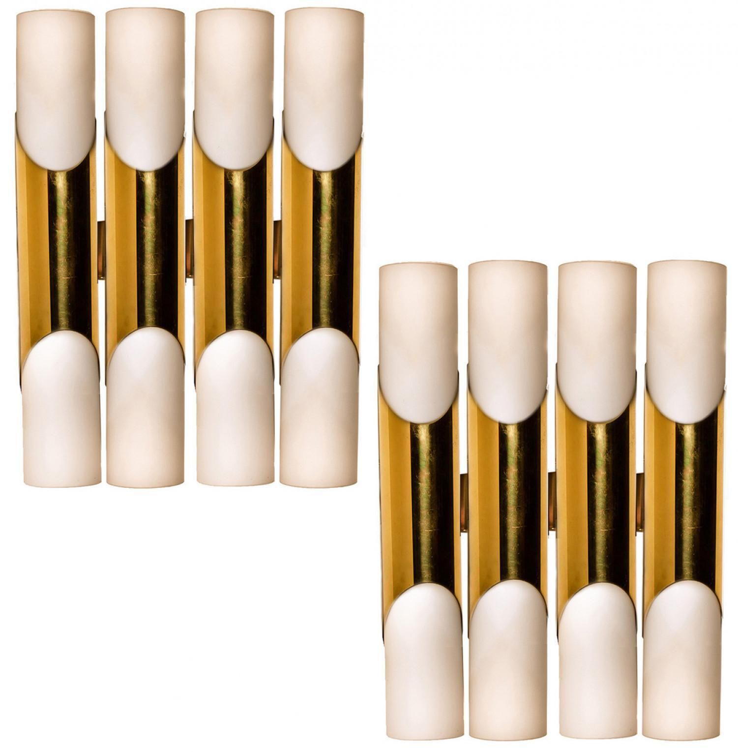 Pair Of Wall Sconces Or Wall Lights In The Style Of Raak, 1970 photo 2474.0