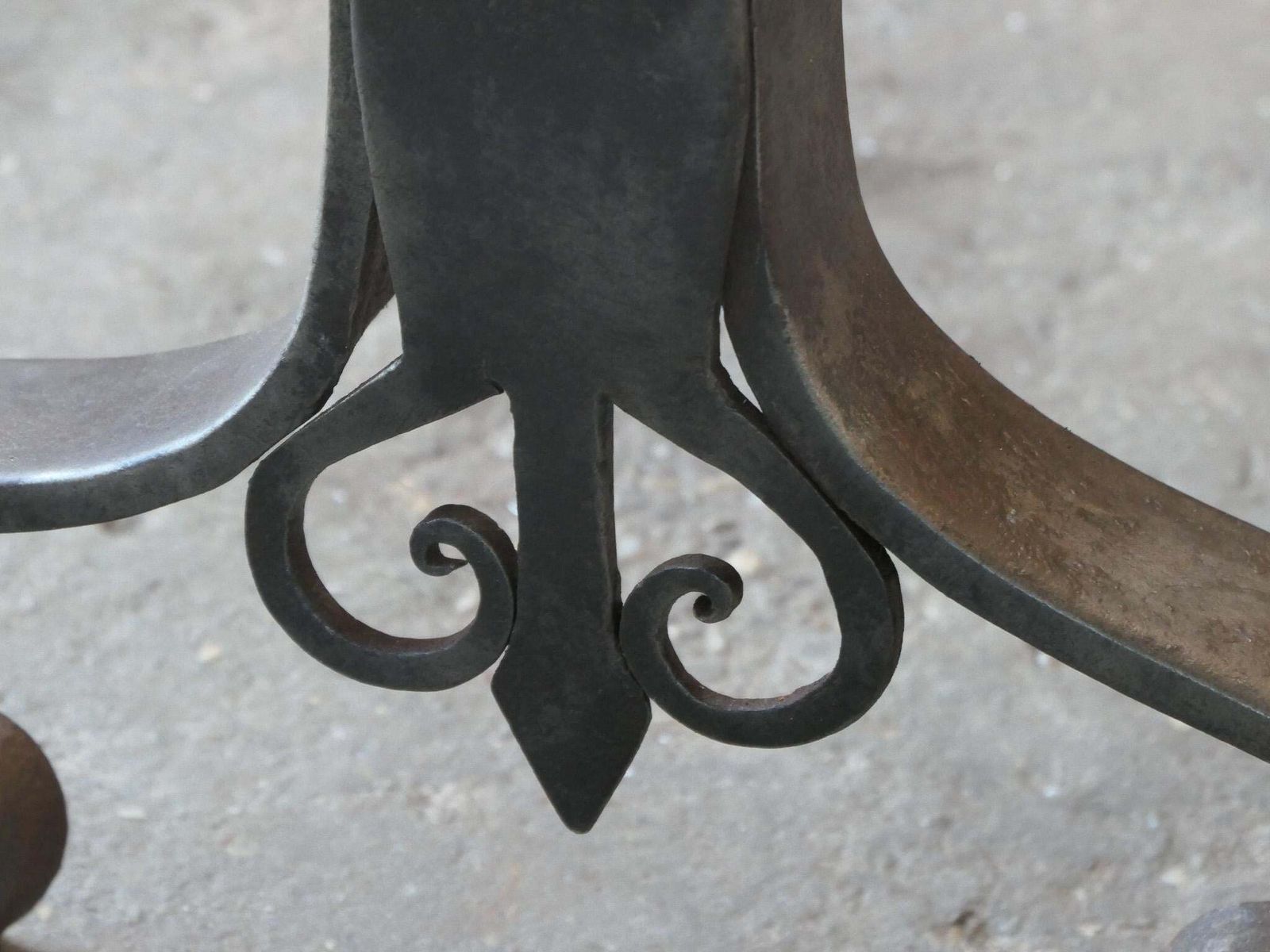 Large French 18th Century Andirons Or Landiers photo furniture