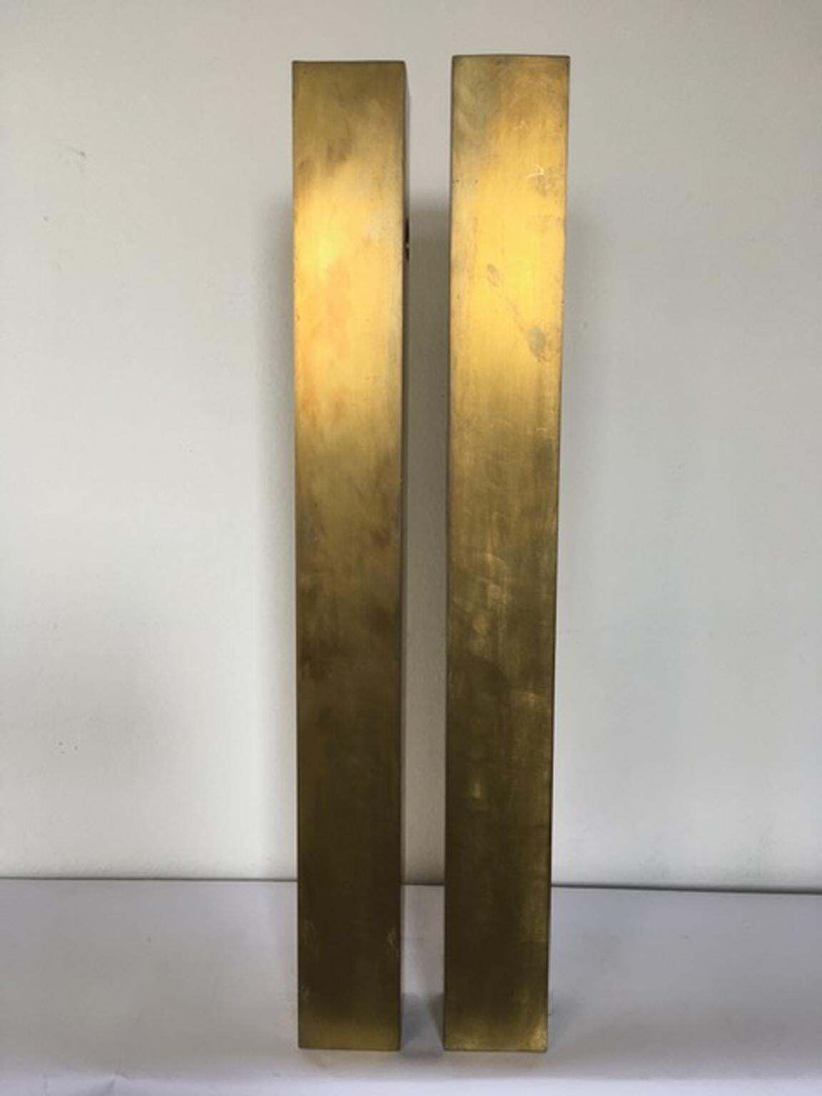 photo vinterior Italy 1998 The Skyscrapers Brass Abstract Sculpture