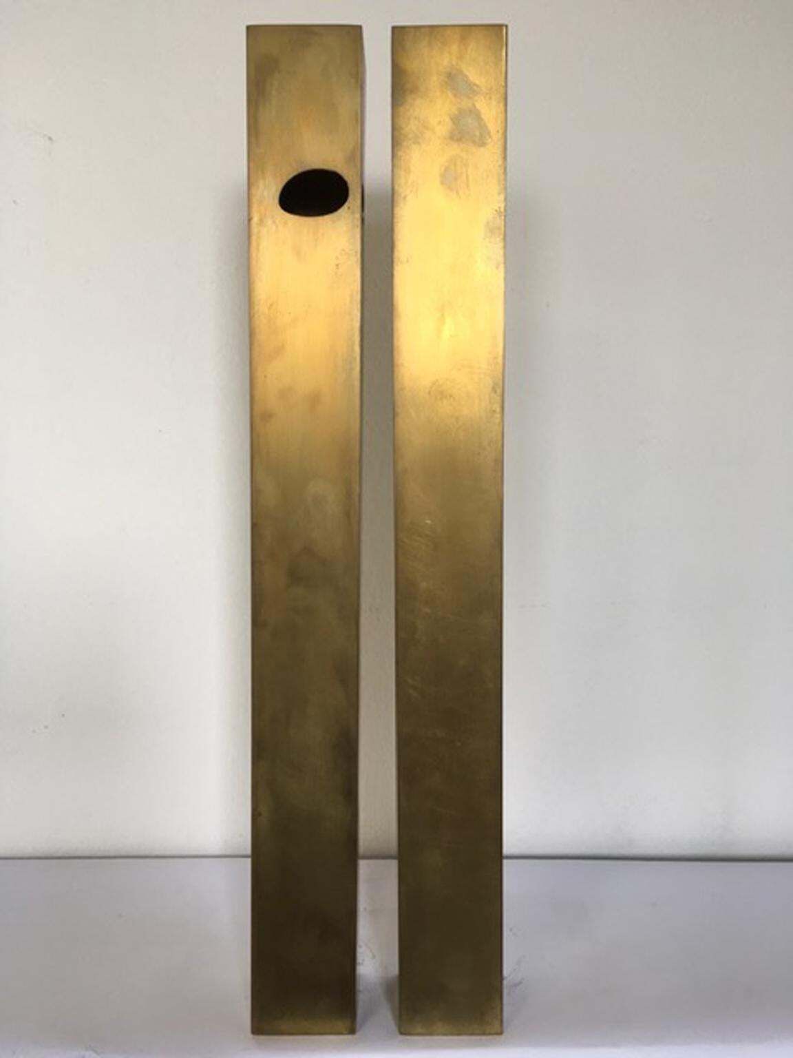 photo buy Italy 1998 The Skyscrapers Brass Abstract Sculpture