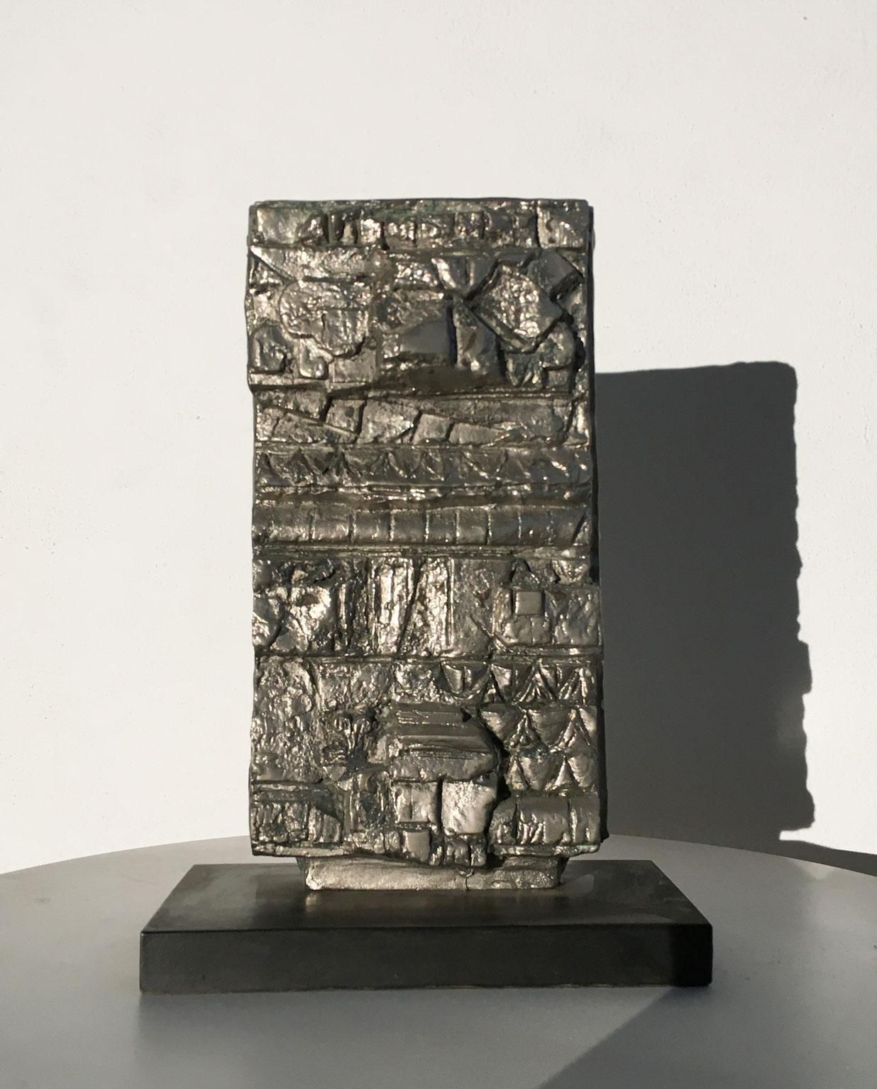 1985 Italy Bronze Abstract Sculpture By Edmondo  Cirillo  Front Opus photo furniture