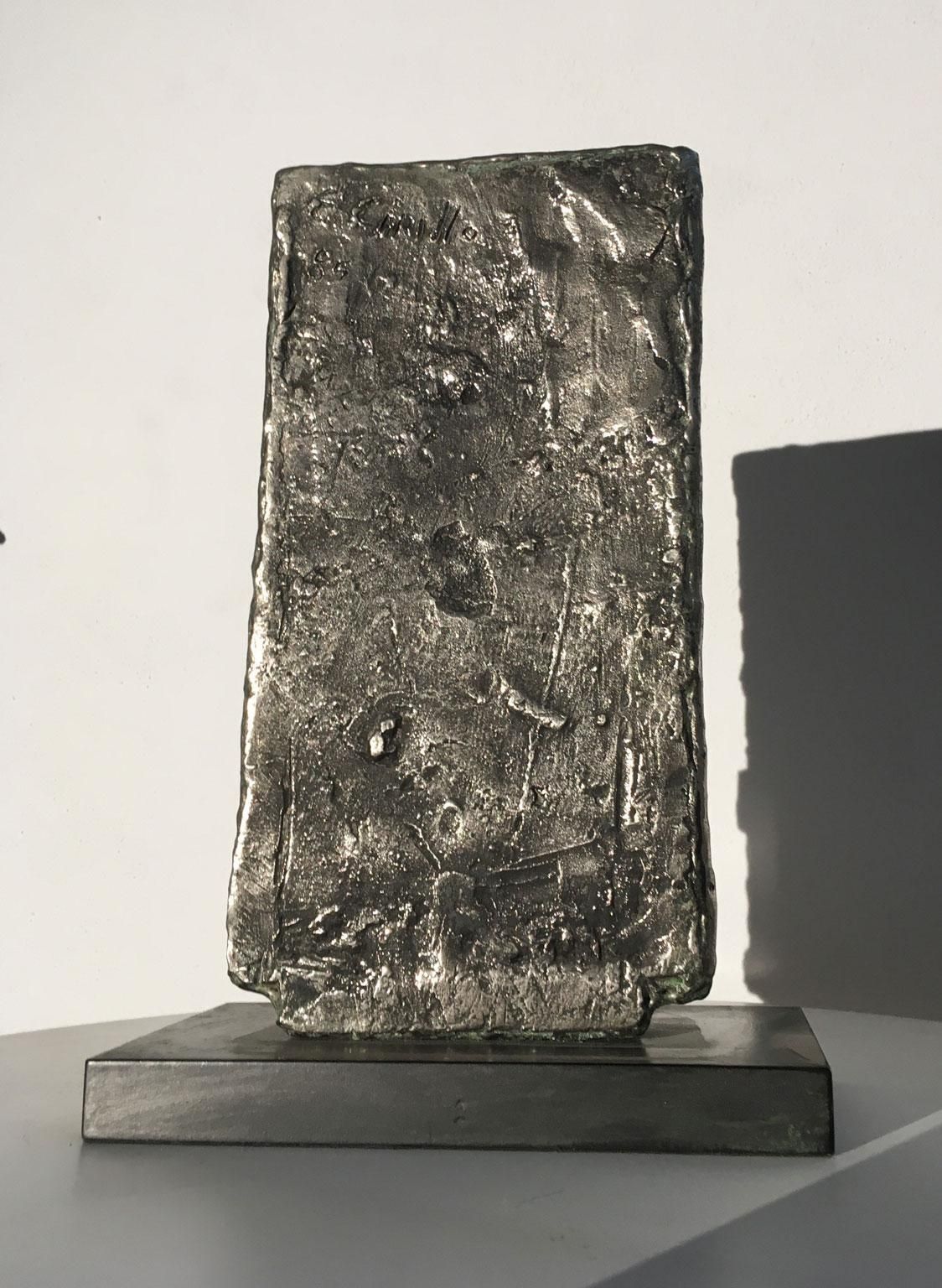 photo vinterior 1985 Italy Bronze Abstract Sculpture By Edmondo  Cirillo  Front Opus