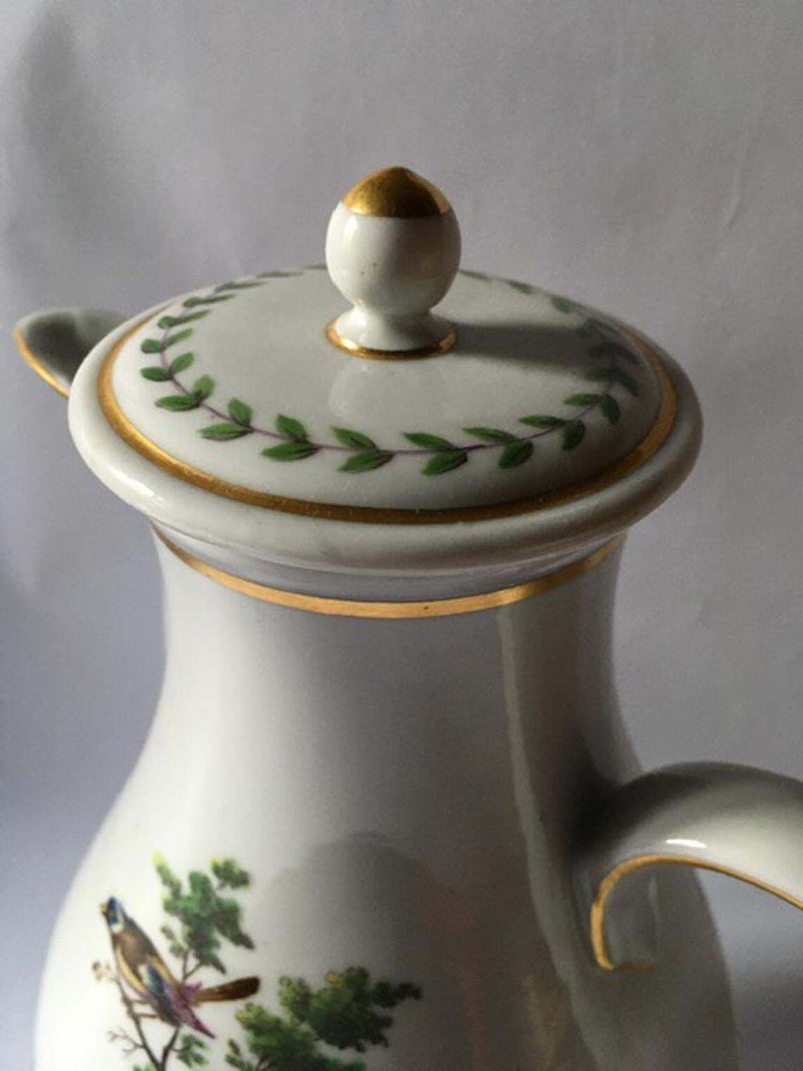Italy Richard Ginori Mid 18th Century Porcelain Coffee Pot photo 2382.0