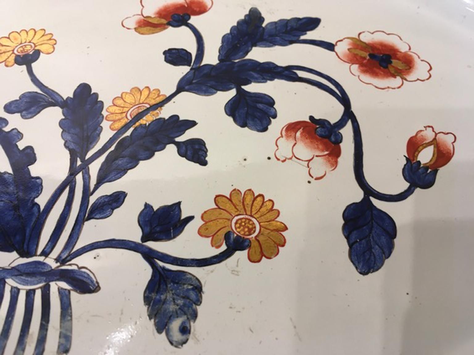 Italy Richard Ginori Late 18th Century Porcelain Tray Underplate photo Home Decor