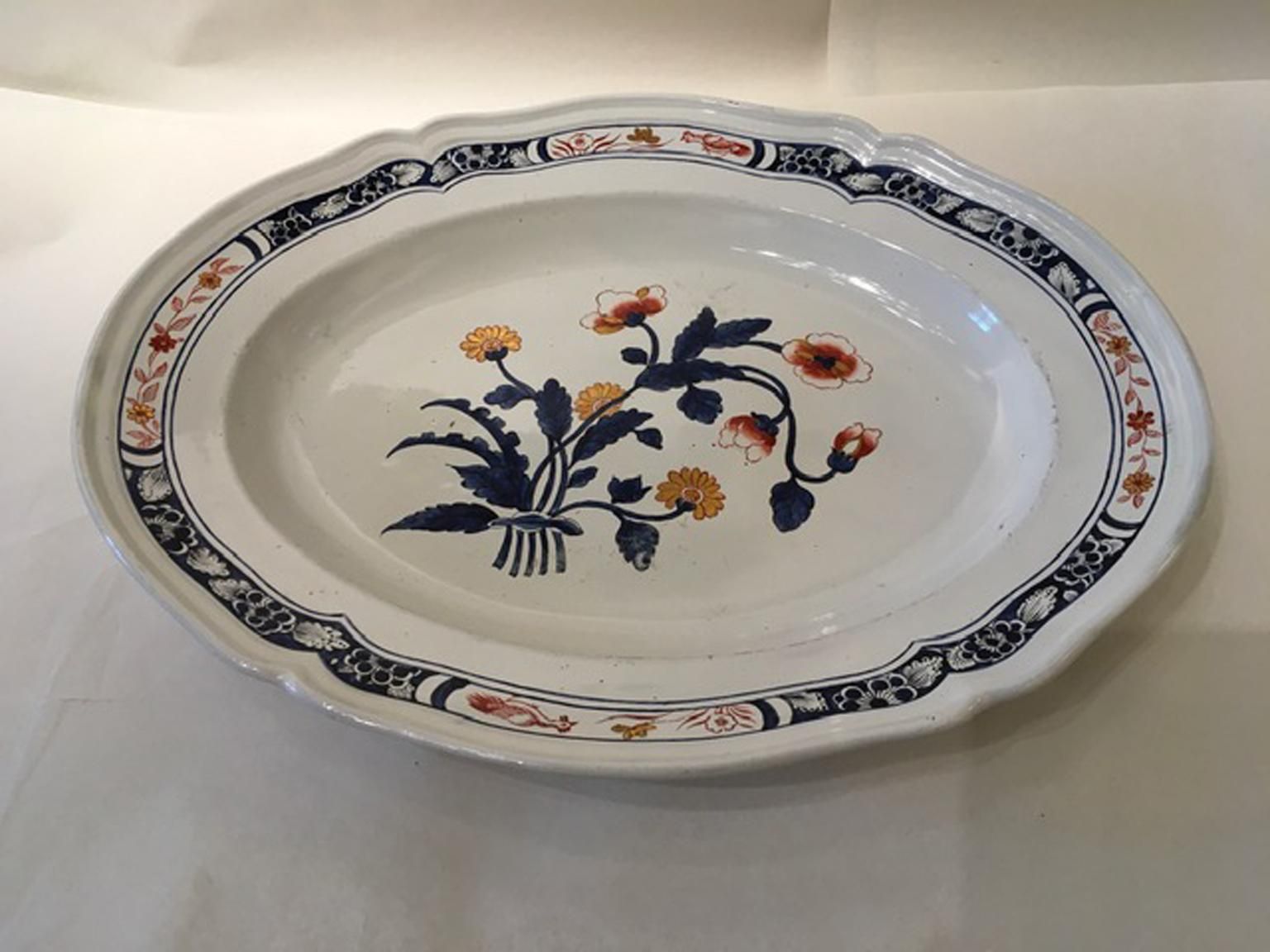 photo buy Italy Richard Ginori Late 18th Century Porcelain Tray Underplate