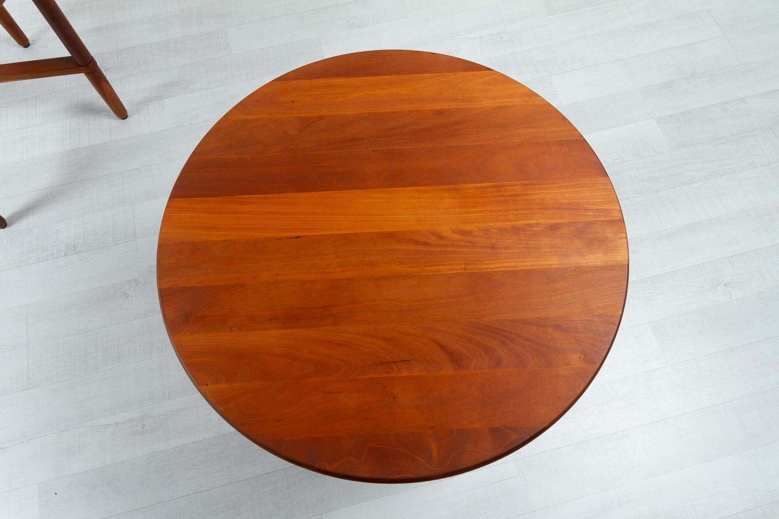 Vintage Danish Cherry Side Tables By Haslev Møbelsnedkeri, 1990s, Set Of 2 photo vintage