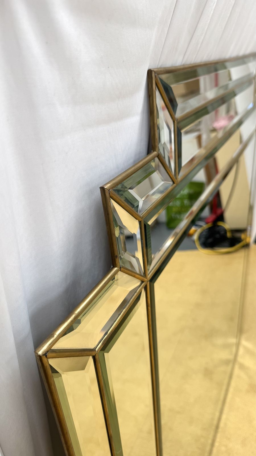 Pair Of Art Deco Style Mirrors, 1980’s,Italy photo buy