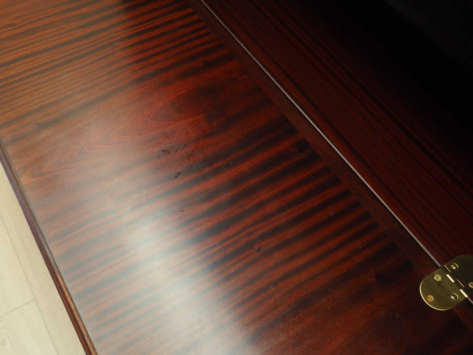 Mahogany Bookcase Danish Design 1970s  Manufacture Omann Jun photo vintage