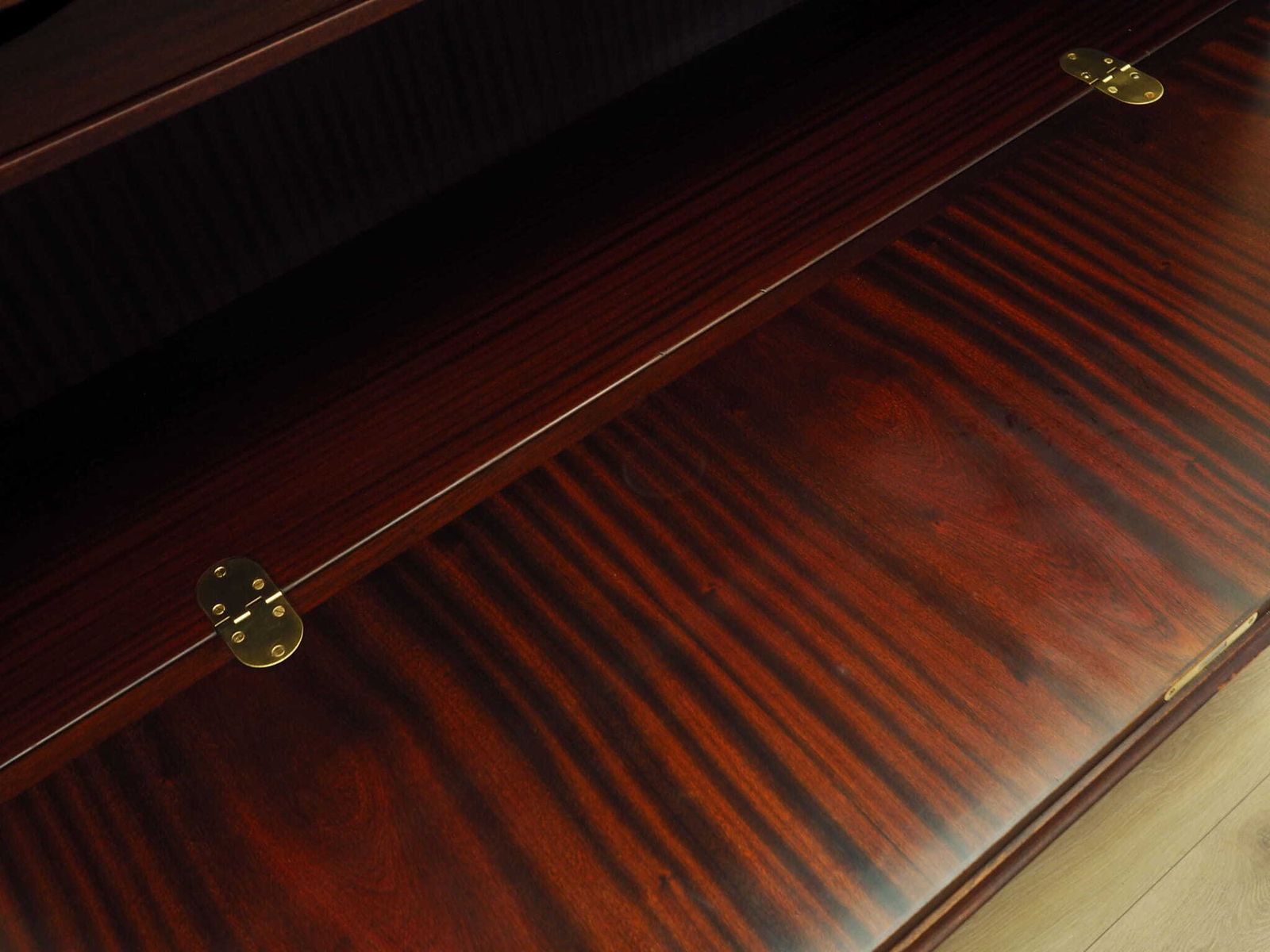 photo for sale Mahogany Bookcase Danish Design 1970s  Manufacture Omann Jun